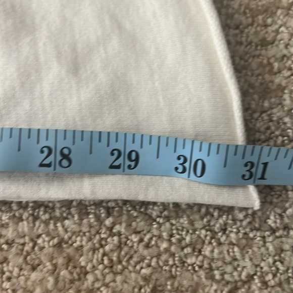 Lucky Brand cream embroidered sides sweatpant with XS - Picture 7 of 10